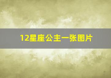 12星座公主一张图片