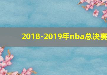 2018-2019年nba总决赛