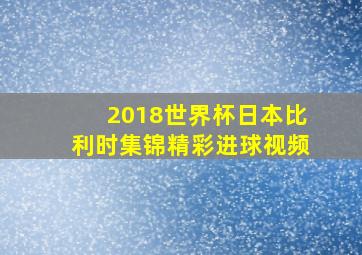 2018世界杯日本比利时集锦精彩进球视频