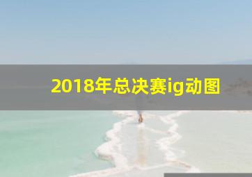 2018年总决赛ig动图