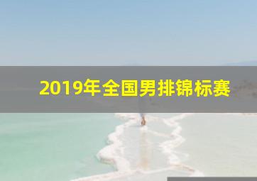 2019年全国男排锦标赛