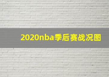 2020nba季后赛战况图