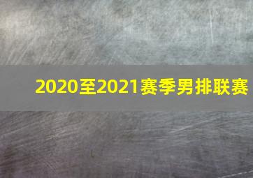 2020至2021赛季男排联赛