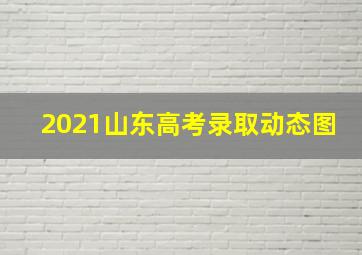 2021山东高考录取动态图