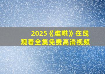 2025《难哄》在线观看全集免费高清视频