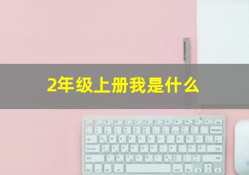 2年级上册我是什么