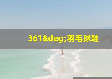 361°羽毛球鞋