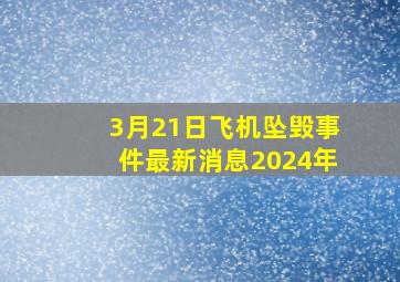 3月21日飞机坠毁事件最新消息2024年