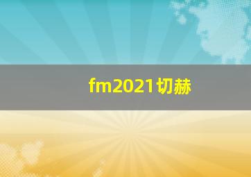 fm2021切赫