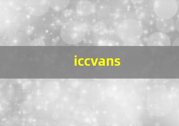 iccvans