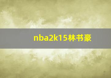 nba2k15林书豪