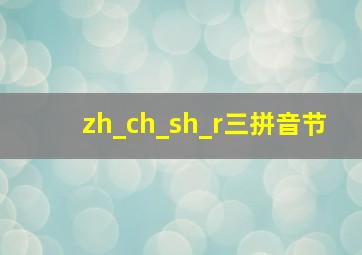 zh_ch_sh_r三拼音节