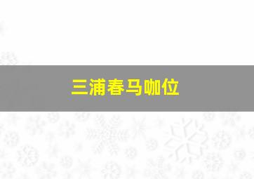 三浦春马咖位