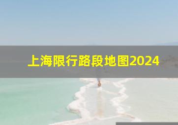 上海限行路段地图2024