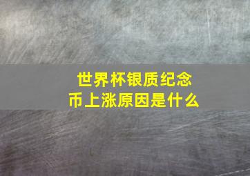 世界杯银质纪念币上涨原因是什么