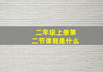 二年级上册第二节课我是什么