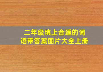 二年级填上合适的词语带答案图片大全上册