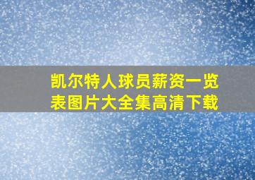 凯尔特人球员薪资一览表图片大全集高清下载