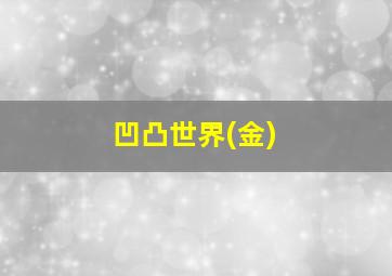 凹凸世界(金)