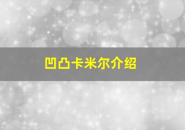 凹凸卡米尔介绍