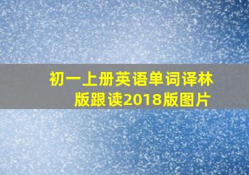 初一上册英语单词译林版跟读2018版图片