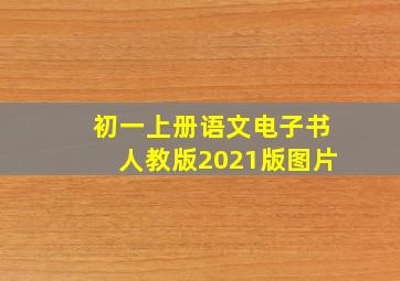 初一上册语文电子书人教版2021版图片