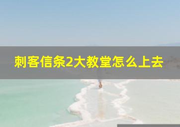 刺客信条2大教堂怎么上去