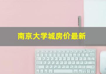 南京大学城房价最新