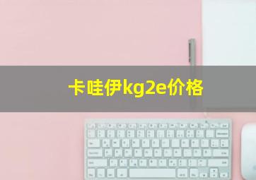 卡哇伊kg2e价格