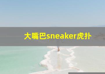 大嘴巴sneaker虎扑