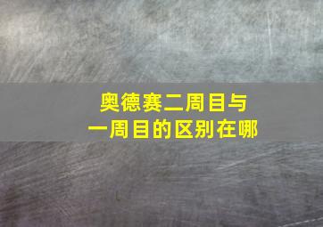 奥德赛二周目与一周目的区别在哪