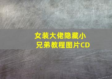 女装大佬隐藏小兄弟教程图片CD