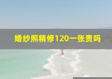 婚纱照精修120一张贵吗