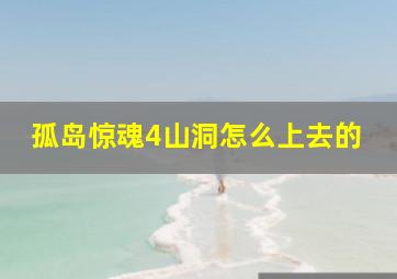 孤岛惊魂4山洞怎么上去的