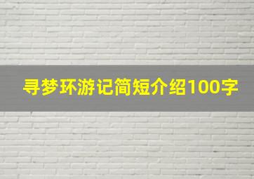 寻梦环游记简短介绍100字