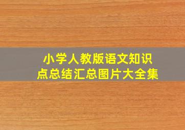 小学人教版语文知识点总结汇总图片大全集