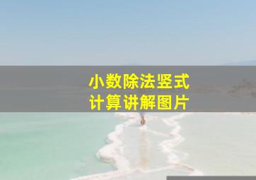 小数除法竖式计算讲解图片