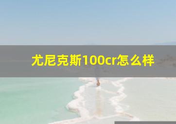 尤尼克斯100cr怎么样