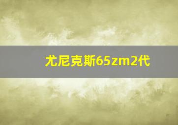 尤尼克斯65zm2代