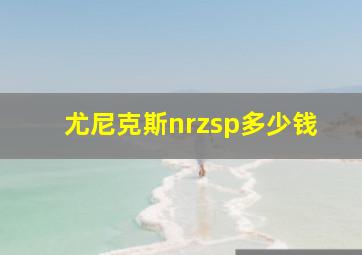 尤尼克斯nrzsp多少钱