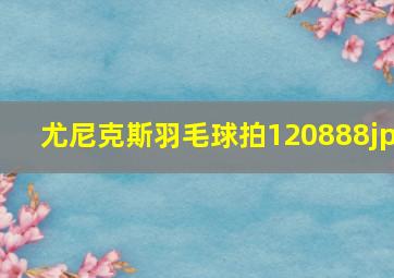 尤尼克斯羽毛球拍120888jp