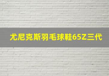 尤尼克斯羽毛球鞋65Z三代