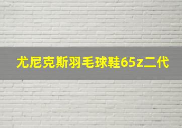 尤尼克斯羽毛球鞋65z二代