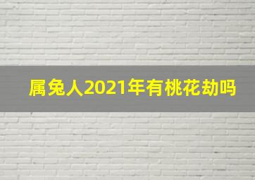 属兔人2021年有桃花劫吗