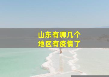 山东有哪几个地区有疫情了