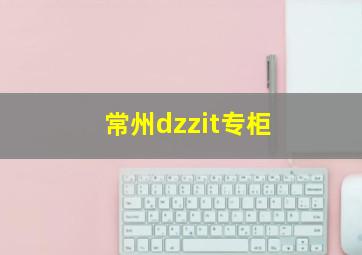 常州dzzit专柜