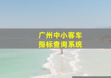 广州中小客车指标查询系统