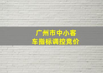 广州市中小客车指标调控竞价