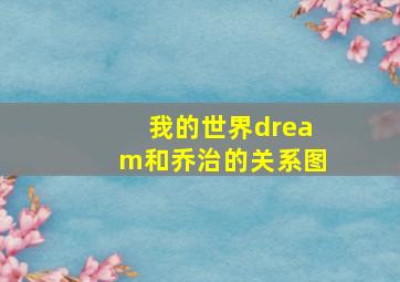 我的世界dream和乔治的关系图