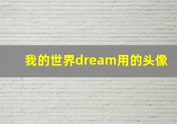 我的世界dream用的头像